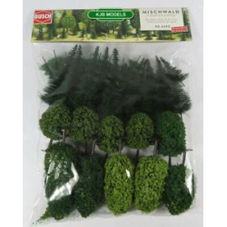 Busch Sachet Arbres a feuilles et sapins