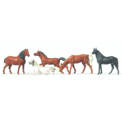 Preiser Personnage Ho Chevaux