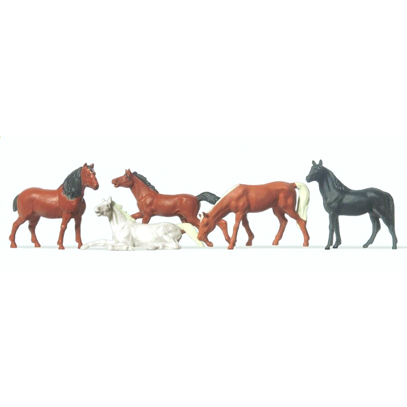 Preiser Personnage Ho Chevaux