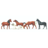 Preiser Personnage Ho Chevaux