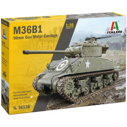 Italeri 1.35 Autocanon M36b1 90 mm