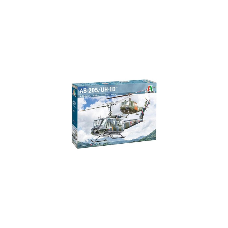 Italeri 1.48 Helicoptere Ab 205 Uh 1 D