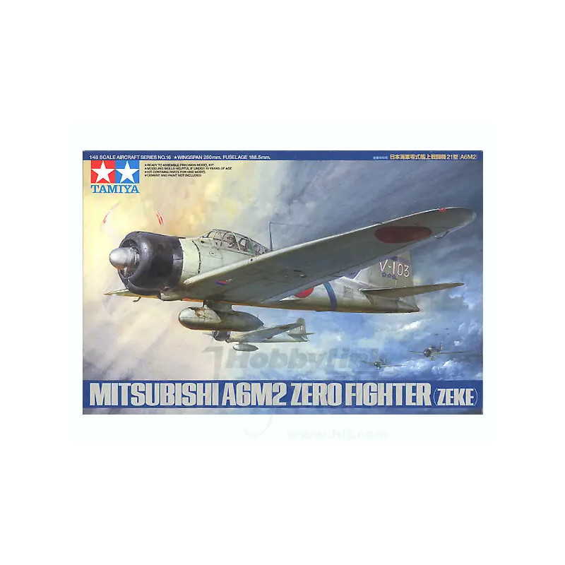 Tamiya 1.48 Mitsubishi zero A6M2 Zeke