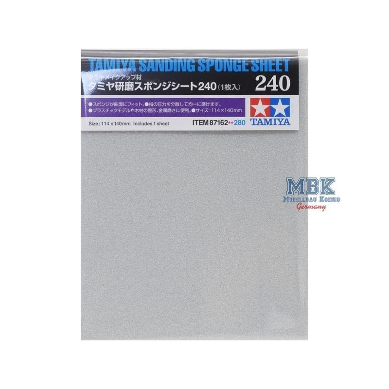 Tamiya Eponge Abrasive 240