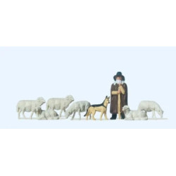 Personnage ho faller 1.87 moutons et berger