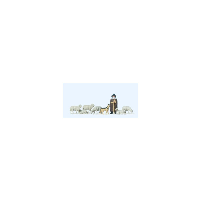 Personnage ho faller 1.87 moutons et berger