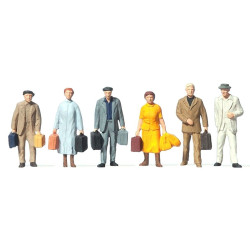 Preiser Personnage Ho  voyageurs