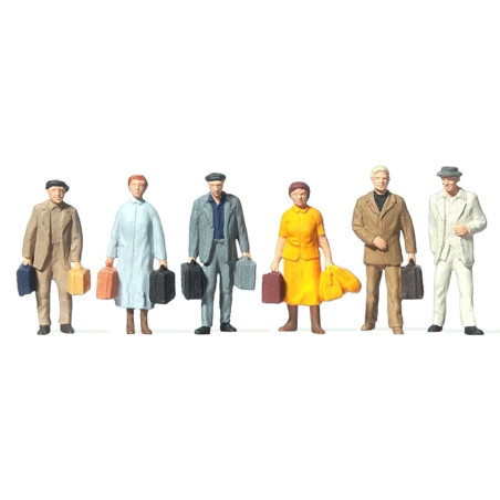 Preiser Personnage Ho  voyageurs