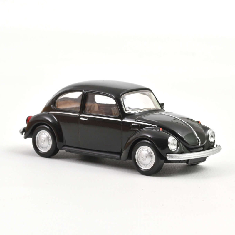 Volkswagen Coccinelle 1973 Noir Jet car 1.43