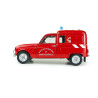 Solido 1.18 Renault 4 R4 fourgonette pompier Sainte Quatrelle