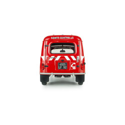 Solido 1.18 Renault 4 R4 fourgonette pompier Sainte Quatrelle