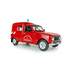 Solido 1.18 Renault 4 R4 fourgonette pompier Sainte Quatrelle
