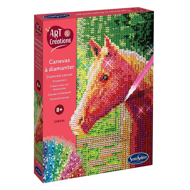 Art et créations Canevas diamanter Cheval