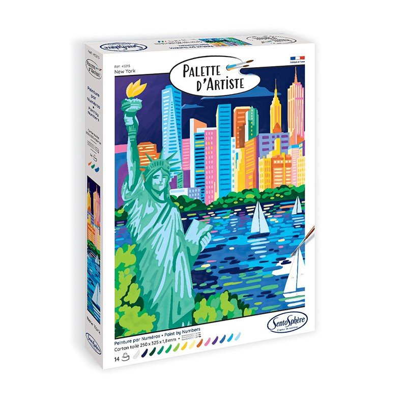 Sentosphere Palette d'artiste New york