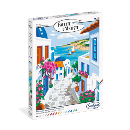 Sentosphere Palette d'artiste Grece