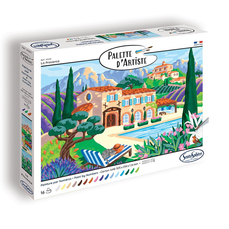Sentosphere Palette d'artiste Provence