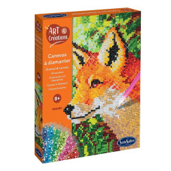 Art Créations  Canevas à diamanter Renard