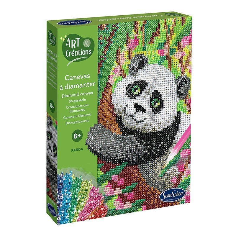 CANEVAS A DIAMANTER  PANDA