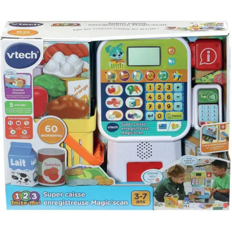 Vtech  Super caisse enregistreuse Magic Scan