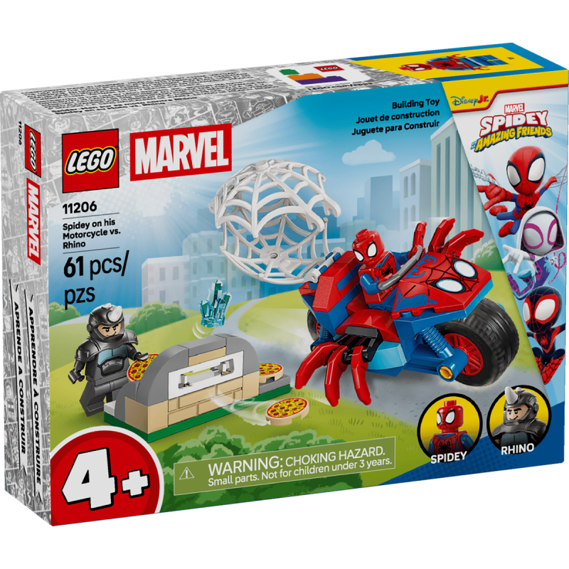 Lego Spidey 11206 Spidey sur sa moto