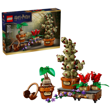 Lego Harry Potter 76474 Les plantes du cours de botanique