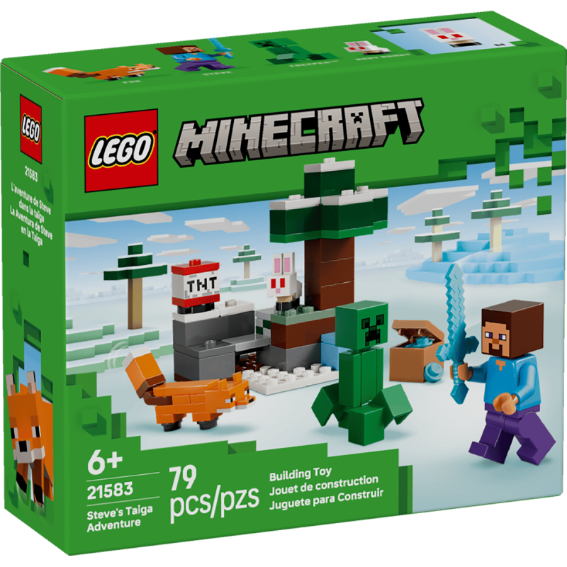Lego Minecraft 21583 Les aventures de Steve