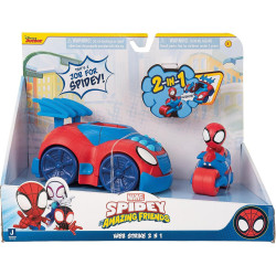 Spidey Spiderman voiture et moto