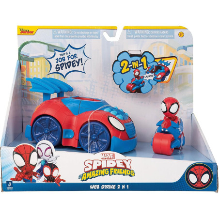 Spidey Spiderman voiture et moto