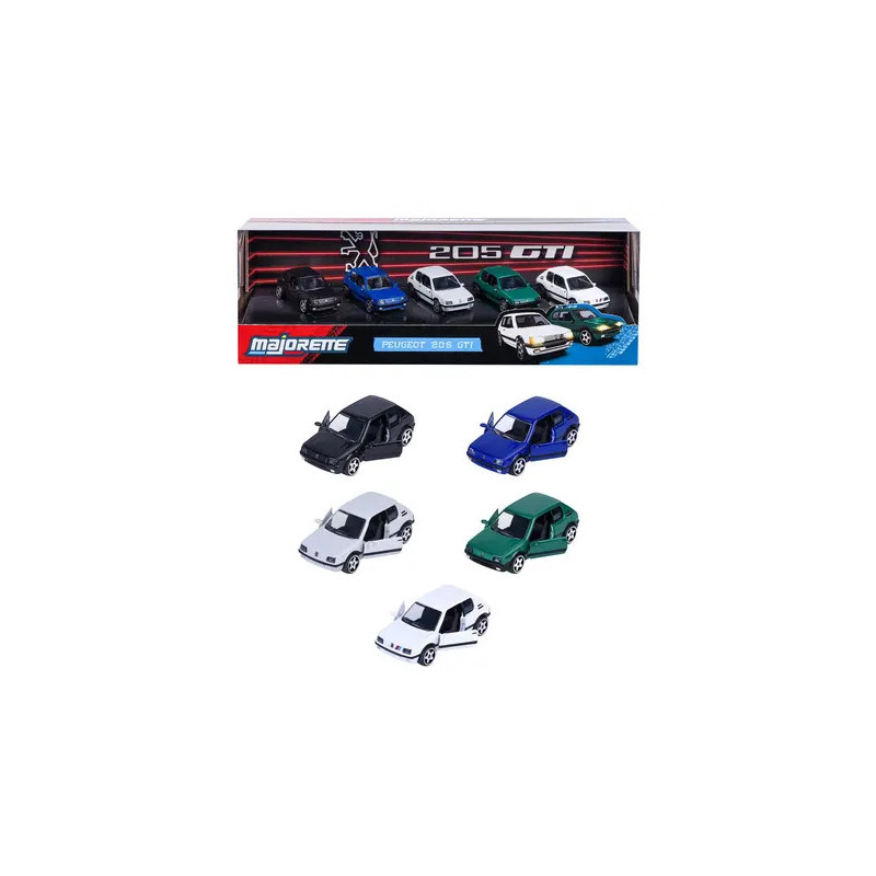 Majorette Coffret 205 Gti