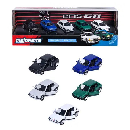Majorette Coffret 205 Gti