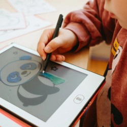 Kidiwolf Tablette à dessin Lcd  Kawaii