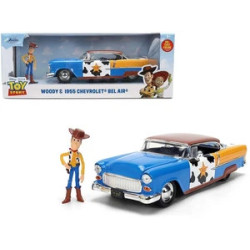 Jada 1 24 Toy Story Woody et Chevrolet bel air 1955