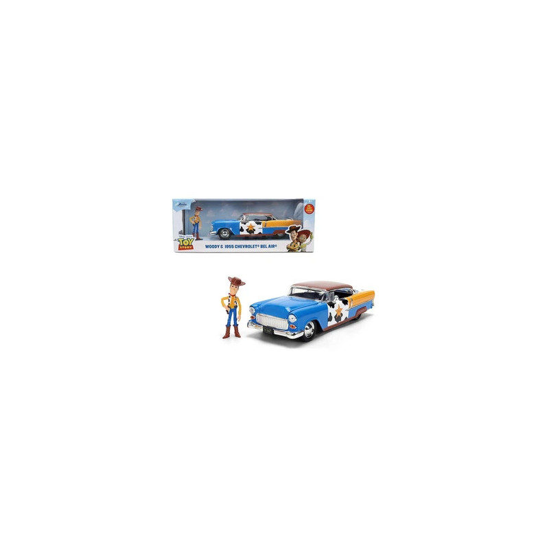 Jada 1 24 Toy Story Woody et Chevrolet bel air 1955