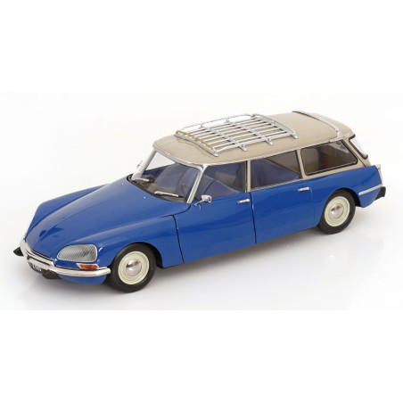 Norev 1.18 Citroen Id Break Ds 21 bleu