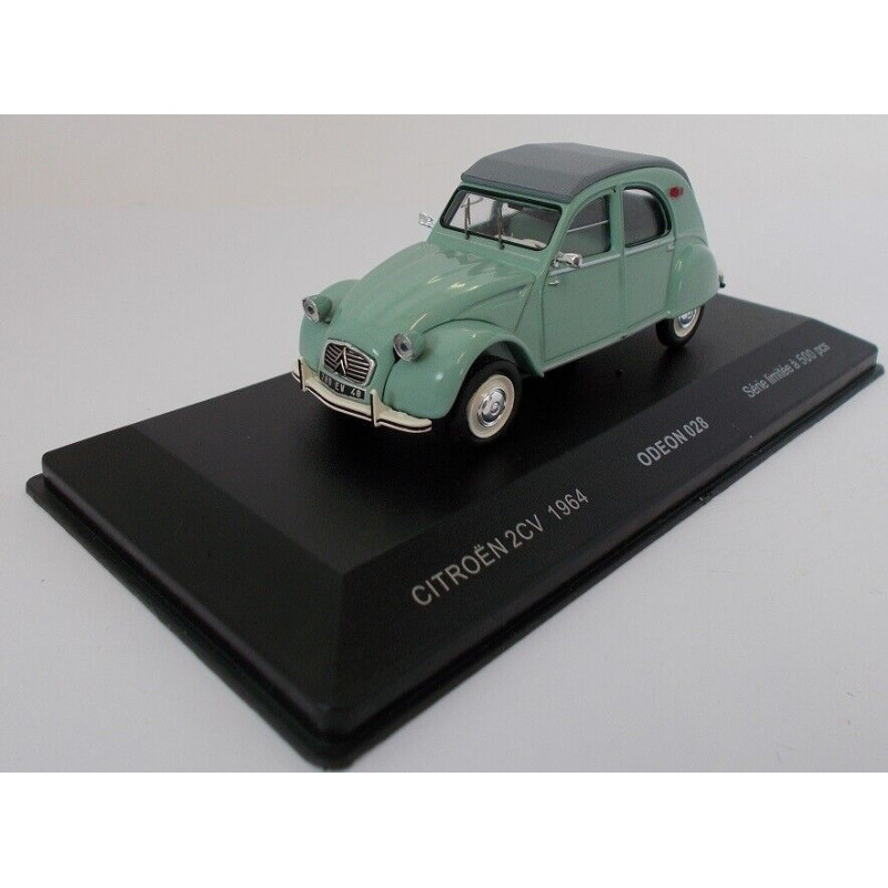 Odeon 1 43 Citroen 2cv verte 1964