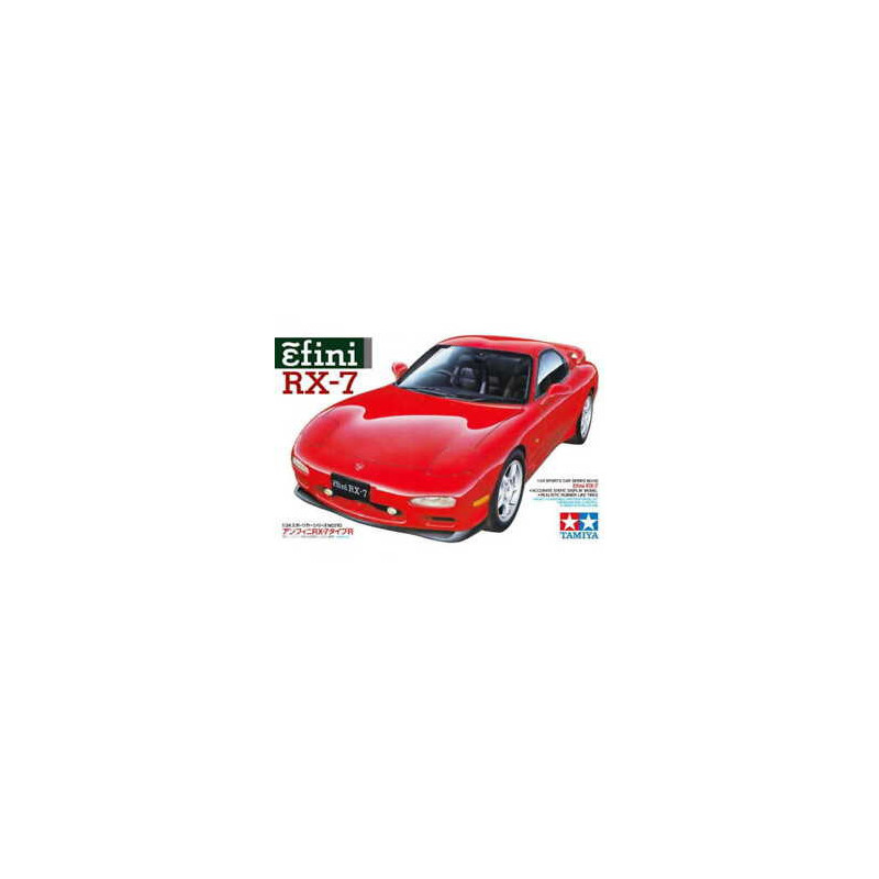 Mazda rx7 maquette a monter 1 24