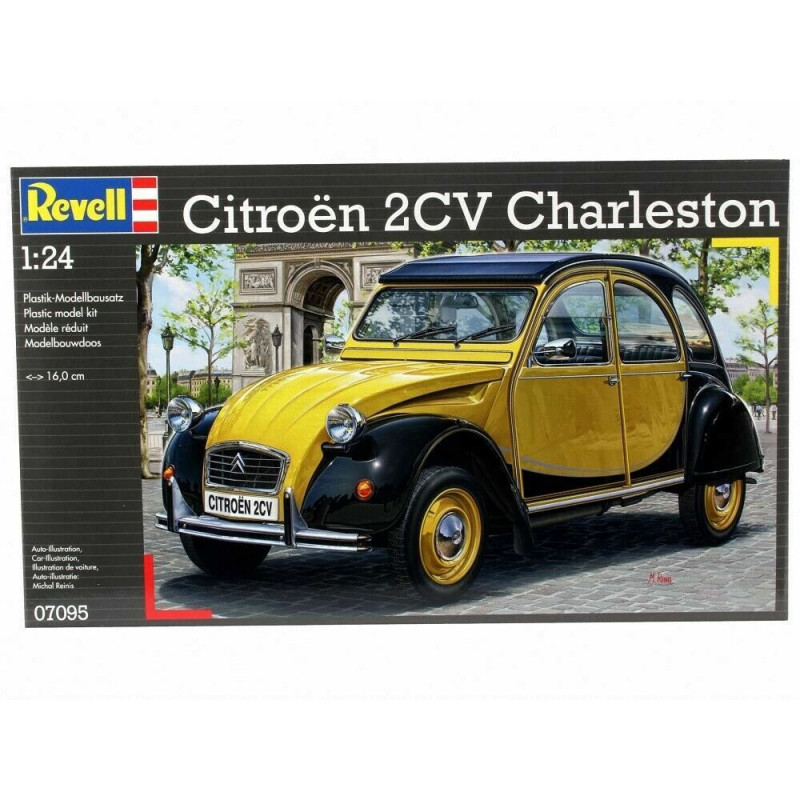 Revell 1 24 Citroen 2cv Charleston