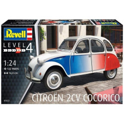 Revell 1 24 Citroen 2CV cocorico