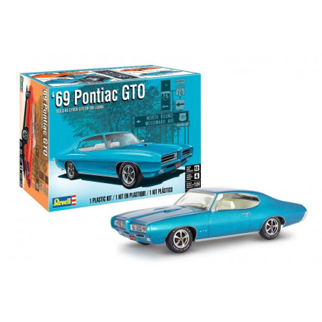 Revell 1 24 69 Pontiac GT0