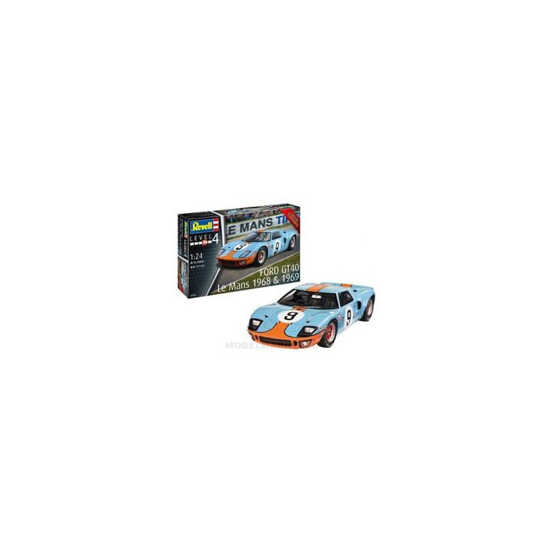 Revell 1 24 Ford Gt 40 1968 le mans