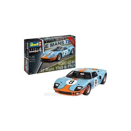 Revell 1 24 Ford Gt 40 1968 le mans