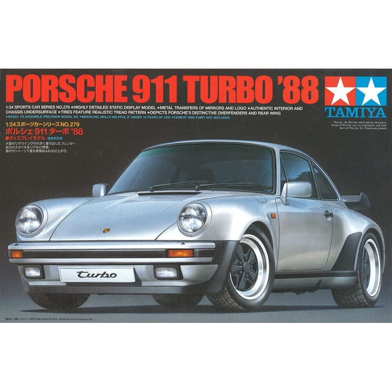 Tamiya 1 24 POrsche 911 Turbo 88