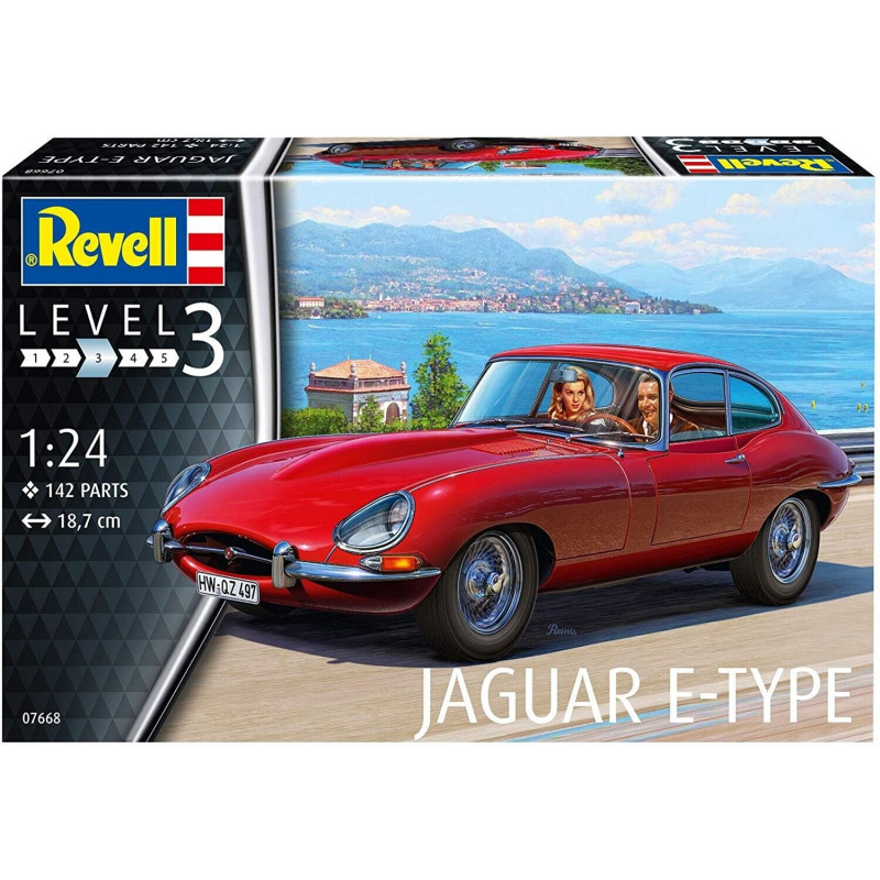 REVELL MAQUETTES VOITURES JAGUAR 1 24 E-TYPE