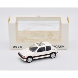 Norev 1 43 Peugeot 205 Gti 1.6 blanc