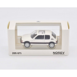 Norev 1 43 Peugeot 205 Gti 1.6 blanc