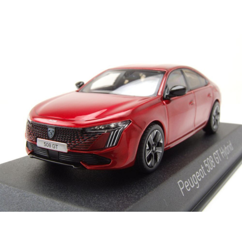 Norev 1 43 Peugeot 508 Gt Hybrid Rouge