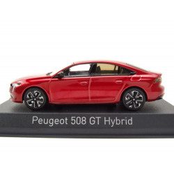 Norev 1 43 Peugeot 508 Gt Hybrid Rouge