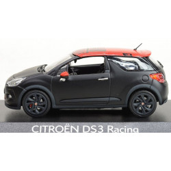 Citroen DS3 Racing S.Loeb 2012   Matt Black with Red Roof 1 43