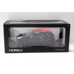 Citroen DS3 Racing S.Loeb 2012   Matt Black with Red Roof 1 43