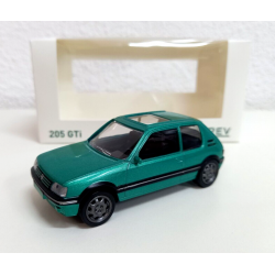 Norev 1 43 Renault 205 Gti 92 vert métal